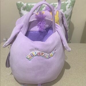Squishmallows Purple Easter basket